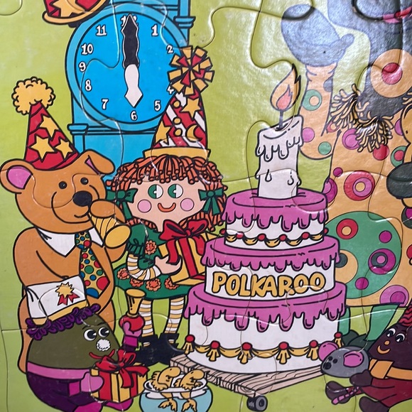 Polka Dot Door Frame Tray Puzzle - Picture 4 of 4